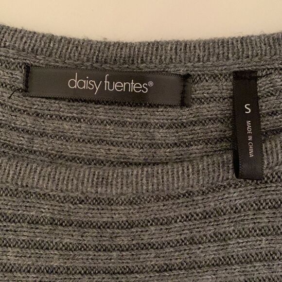 Faust Fuentes Bodycon Gray Dress Size S - Picture 3 of 10